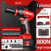 Delixi A3 Brushless High Torque Electric Impact Wrench with Lithium Battery
