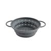 High-Temperature Resistant Silicone Foldable Kitchen Draining Basket for Washing Fruits and Vegetables