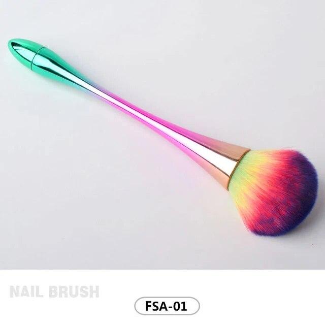 Pennelli per Nail Art di Alta Qualità Pennello Liner per Pittura Pennello per Sfumature Smalto Gel Pennelli per Disegno Penne per Puntinatura Strumenti per Manicure Fai da Te