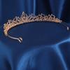 Klassischer Brautkopfschmuck Zirkon Brauttitel Mode Strass-Kopfband Partykleid