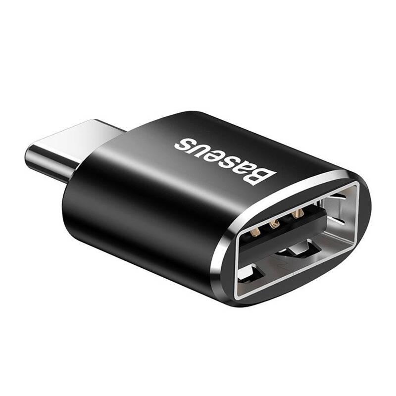 Adapter Baseus USB To USB Type-C 2,4A (Black)