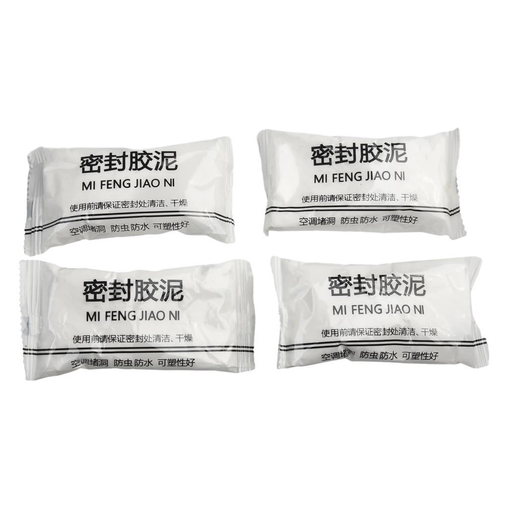 1/4pcs Sealing Clay Water-proof Insect-proof Smoke-proof Wall Hole Air Conditioning Hole Leakage Sealing Cement Clay Sealant