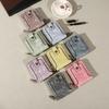 Men's Fashionable Tree Pattern Zipper Wallet Durable PU Leather Card Organizer with Coin Pouch
