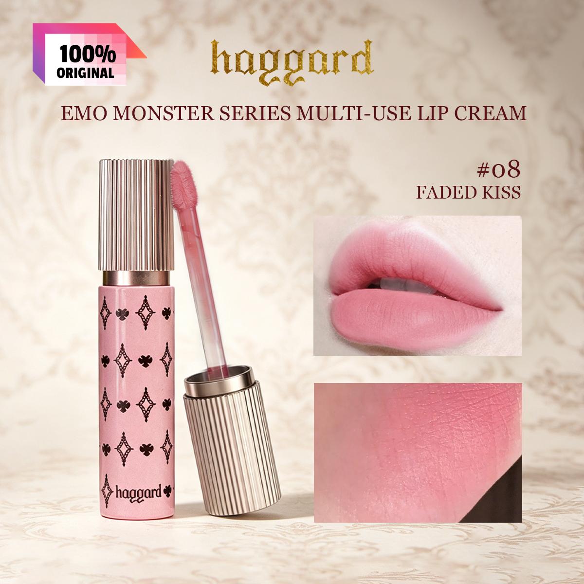 

Haggard EMO Monster Series Multi-Use Lip Cream 4g/0.14oz #08 Faded Kiss