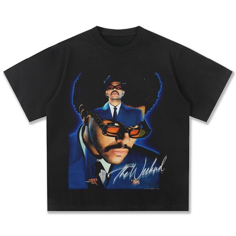 

Wekin Starbo Printed Tshirt Suitable for Both Unisex and Women A Casual Cotton Streetwear with A Singerstyle Design 2XL