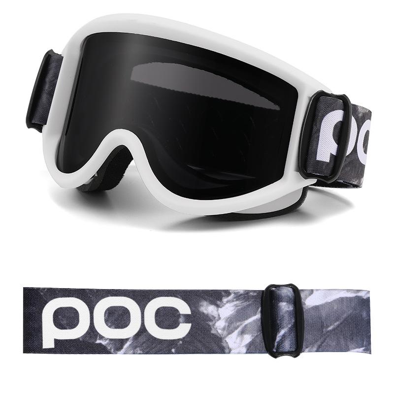 

POC New Brand New Double-layer Anti-fog Ski Glasses Outdoor Sports Ski Goggles Mountaineering Winter Goggles PB8