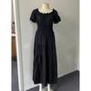 European and American Style Off-The-Shoulder Ruffled Medieval Renaissance Stage Costume Halloween Vintage Long Dress Cosplay for Women