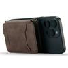 LC.IMEEKE L6 Zipper Wallet Case RFID Blocking Phone Magnetic Card Holder