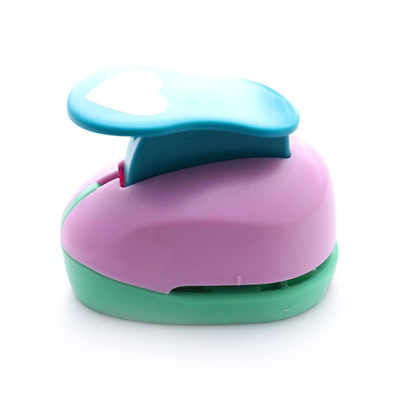 Heart Hole Punch Diy Embossing Device Children'S Embossing Machine Manual Paper