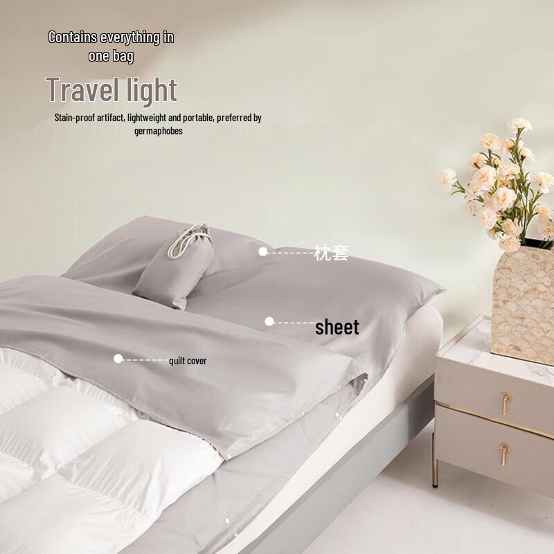 AnChao Travel Hygiene Sleeping Bag Liner Set