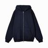Men's Solid Color Full Zip Hoodie Sweatshirt