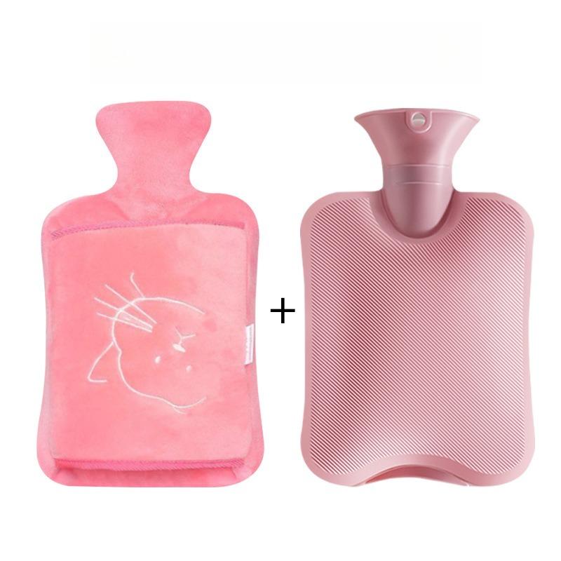 Hot Water Bottle Covers Cold-proof Warm Insulated Cover Hand Feet Warmer Explosion-Proof Water Bottles Hot Water Women's Menstrual Warm Abdominal Bag