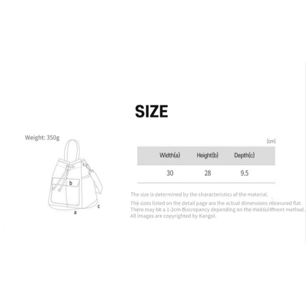 KangoL Wh Puffer Tote Bag L 3965 Ivory