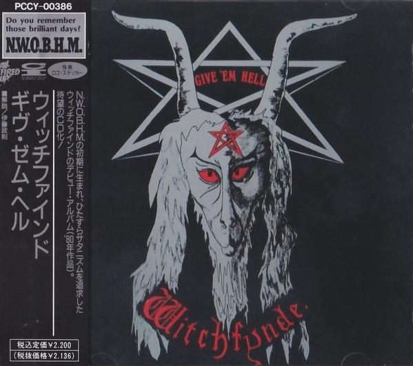 

CD WITCHFYNDE - Give Em Hell PCCY00386 Canyon Internat 1992 Japan Rock Used