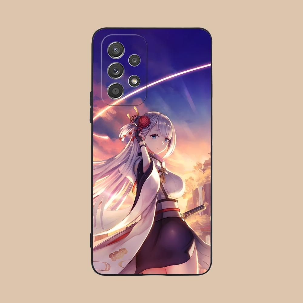 Azur Lane Shoukaku Phone Case for Samsung Galaxy A56 55 54 53 52 51 36 35 34 23 16 15 5G Soft TPU Shockproof Cover