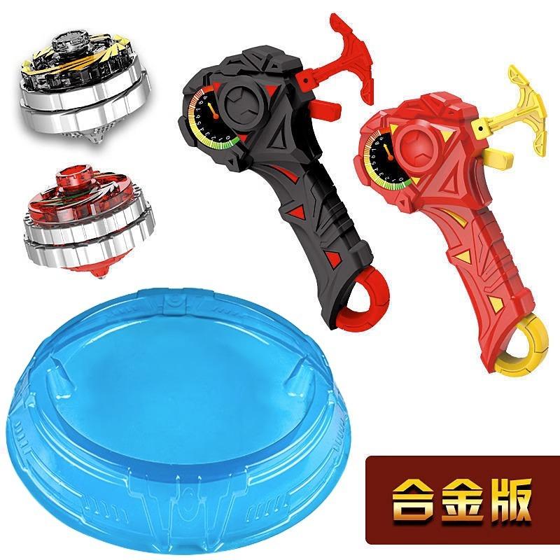 Children'S Toy Gyro Integrated Luminous Alloy Gyro Toy Battle Gyro Launcher Stall