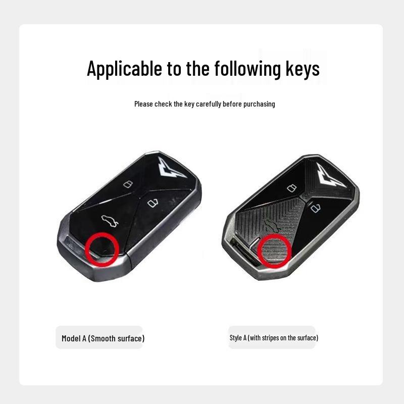 Metal Protective Shell Clip for 2025 Kaiyi Kunlun and 2024 Kunlun IHD Key Covers