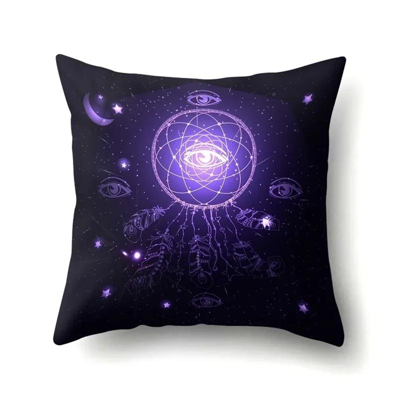 Boho Cushion Cover Dream Catcher Cushion for Home Sofa Chair Decoration Pillowcase Car Ornament 45*45cm