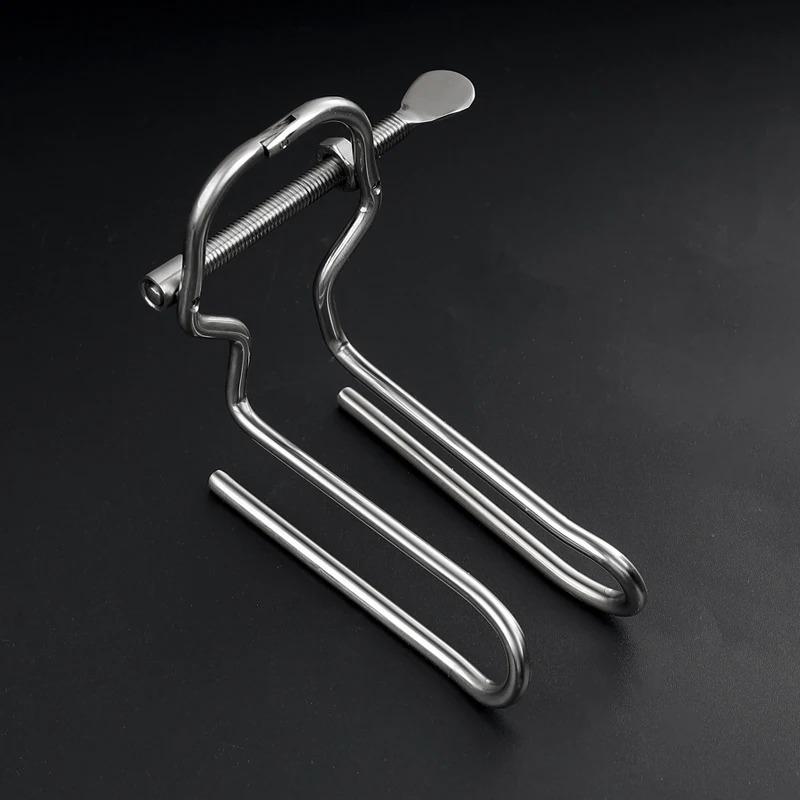 Set Specul Anal Metalic Premium–Dilator Ajustabil pentru Joc SM Extrem Clismă&Antrenament Backdoor Jucării Sexuale pentru Adulți pentru Bărbați&Femei