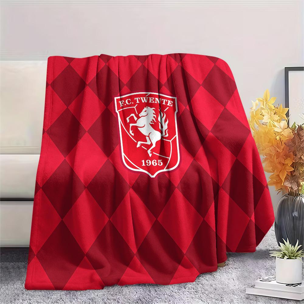 Football Club Twente Flannel Blanket, High quality Comfortable for All Seasons, Home Decor, Warmth and Comfort