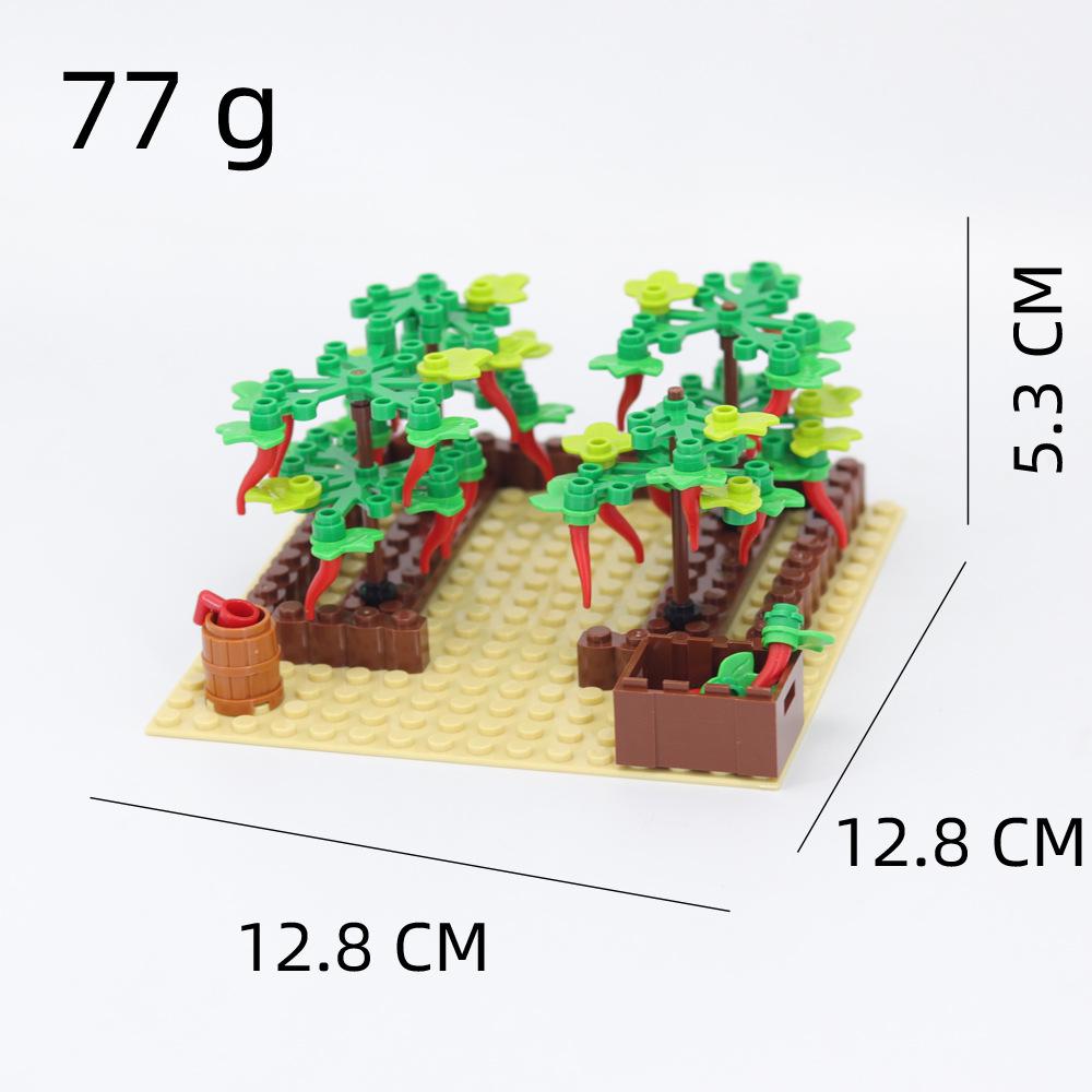 

Огород, тыква, виноград, небольшая гранулированная ферма, сборный блок для сада, сцена для цветника, микроландшафт