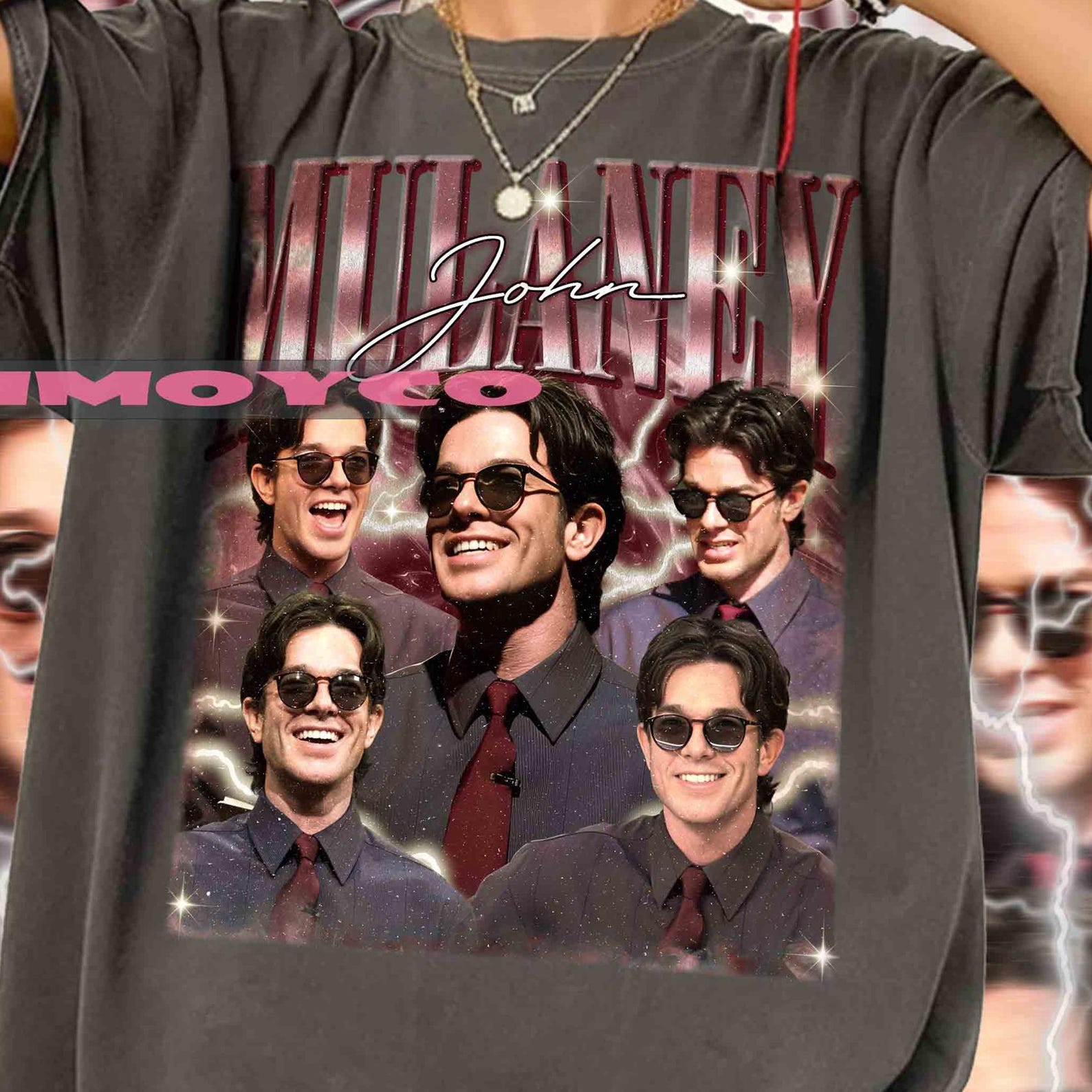 Vintage John Mulaney Homage T-shirt, Retro 90s Fan Tee 2XL