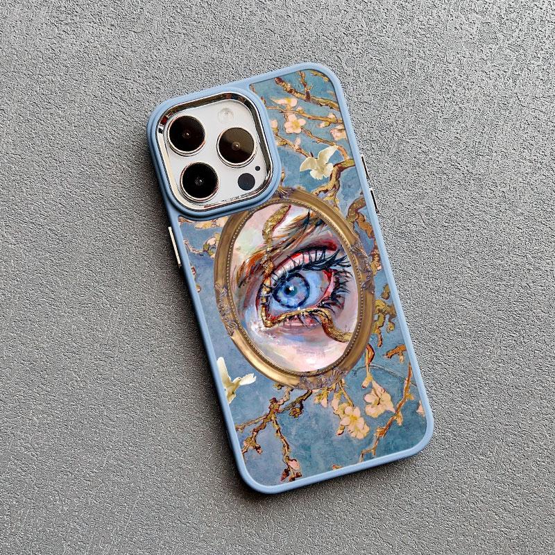 Art Painting Silicone Phone Cases For iPhone 11 12 13 14 15 Pro Max X XS XR 7 8 Plus SE 2020 15 14 Plus Shockproof Case Cover