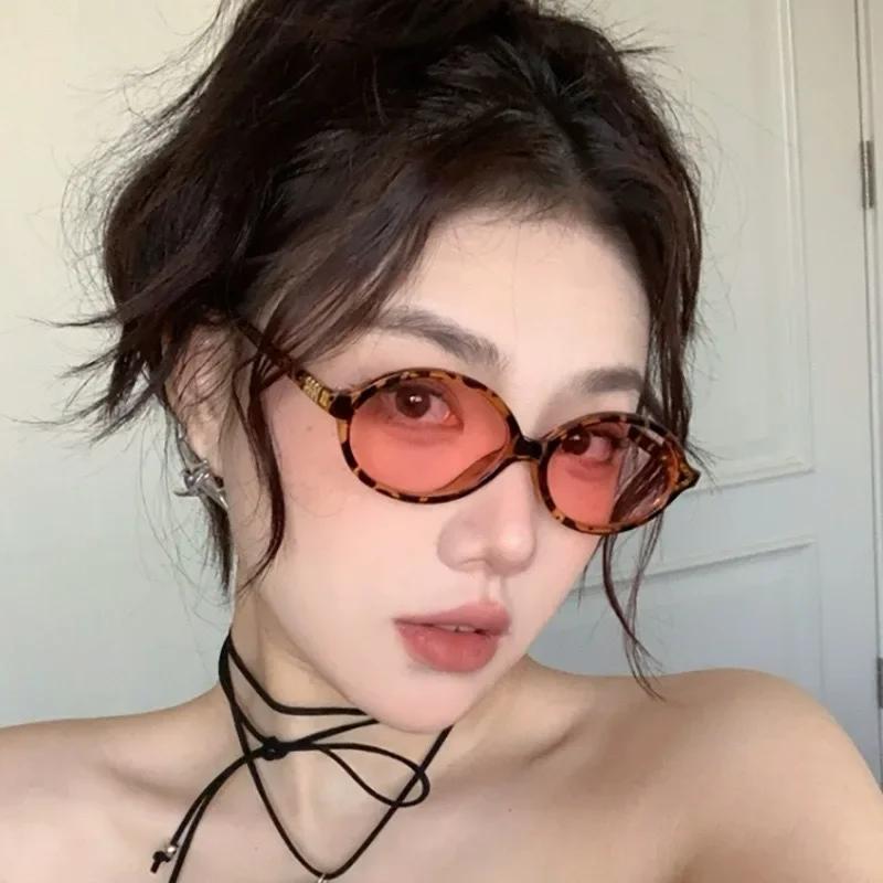 Nové obroučky Oválný tvar Sluneční brýle Klasické Pánské Vintage Sluneční brýle Dámské Venkovní Volnočasové Brýle UV400 Brýle Odstíny