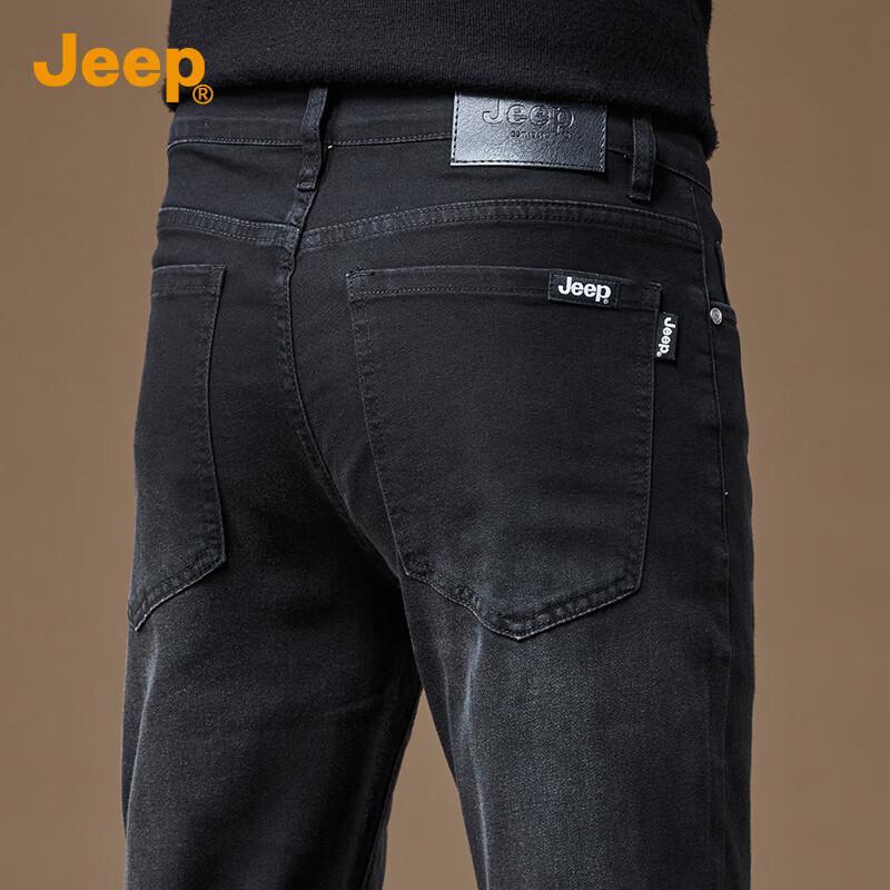 

JEEP Men s Slim Fit Straight-Leg Denim Jeans 34