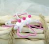 Polyester Pompoms Mix Pink, 120 Pcs