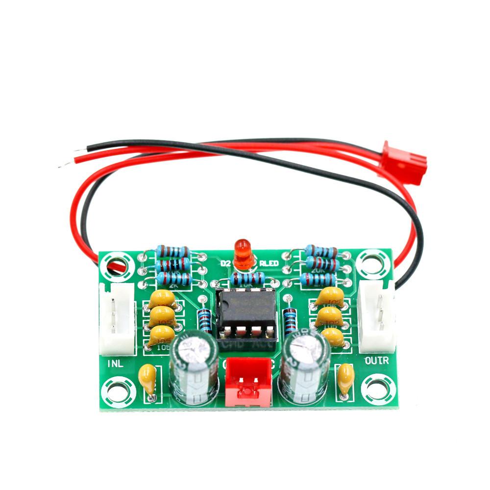 1~100Pcs XH-A902 NE5532 Audio Preamp Board 5X Gain Wide Voltage Op Amp Tone Control Preamplifier Module For Audio Equipment
