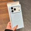 Candy Silicone Protective Velvet Shockproof Case For iPhone 17 Air 16 15 14 13 Pro Max Plus For Magsafe Water Ripple Magnet Capa