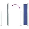 Retractable Side Awning 140 x 300 cm Blue