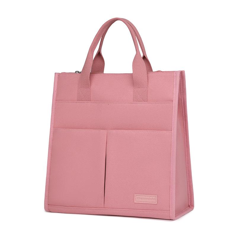 Damenhandtasche Leichte Mehrfachfach-Canvas-Tasche Reise-Pendler-Computertasche