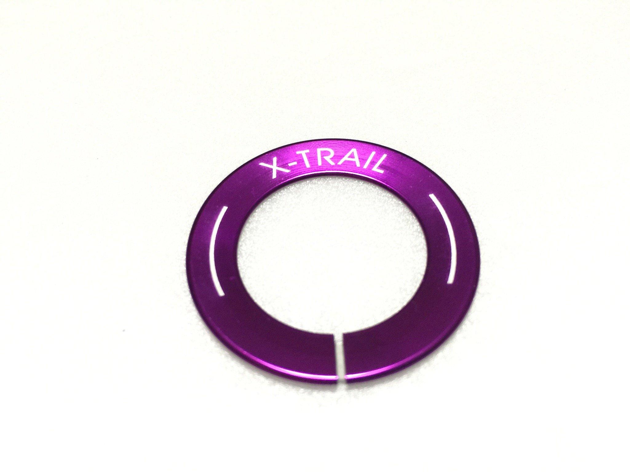 Nissan New X-Trail T32 Exclusive Engine Start Button Starter Ring фиолетовый