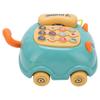 Kids Cute Mobile Phone Toy 16 Different Functions Children Simulation Cat Phone CarGreen