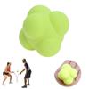 55cm Hexagonal Reaction Ball Silicone Agility Coordination Reflex Exercise Active Fitness Training Ball