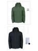 Warm Windbreaker Jacket - Available In Military Green, Black, and Khaki for Spring and Autumn Outdoor Wear.