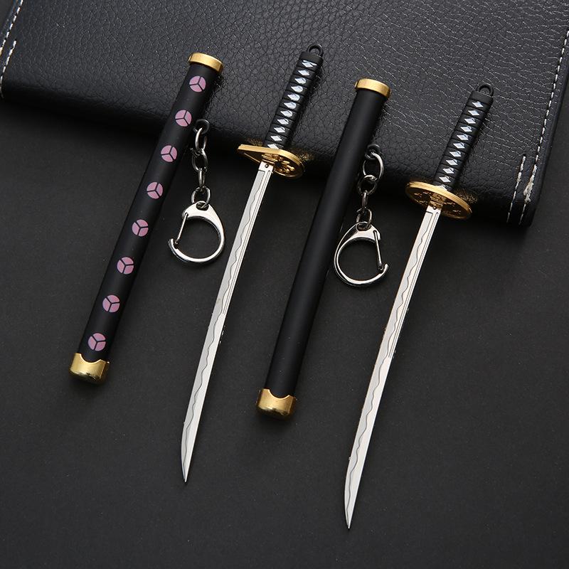 One Piece Anime Sword Keychain - Creative Metal Accessory Gift