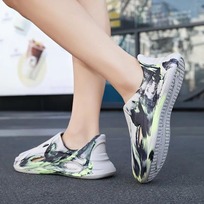 Fashion Open Man Sandals Couple Slippers Indoor On Offer Descount Clearance Sale Pvc Color Eva Barefoot Outdoor Japanese Shoes for Men