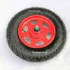 300-8 Inflatable Rubber Caster Wheel with Swivel Bracket for Industrial Use