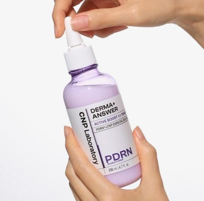 CNP Derma Answer Active Boost Tonikum (PDRN) 200 ml – Péče pro rozjasnění a hydrataci pleti
