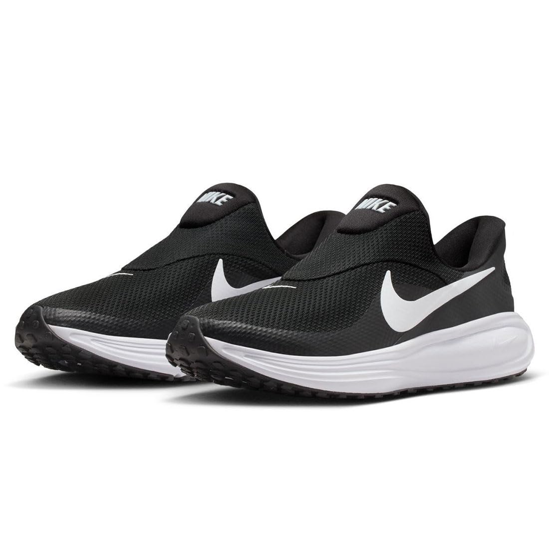 Nike Revolution 8 Size EasyOn, Black/White, HQ2414-001, 24.5cm