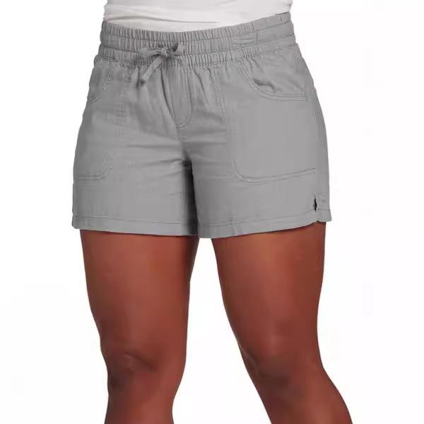 New Summer 2024 Women's High Waist Lace-Up Loose Wide-Leg Shorts