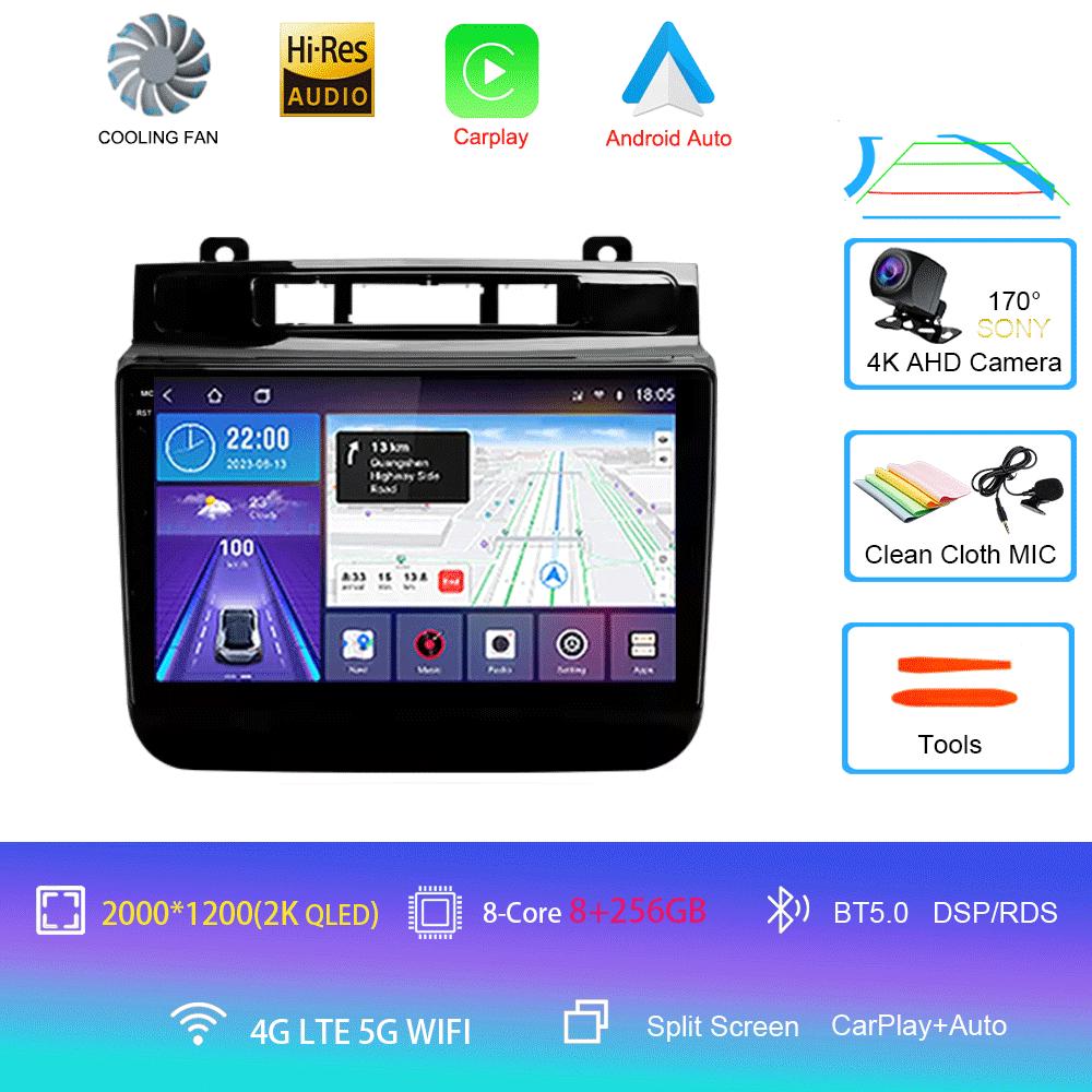 Android 14 For Volkswagen Touareg FL NF 2010 - 2018 Car Radio Multimedia Video Player Navigation stereo GPS No 2din 2 din dvd