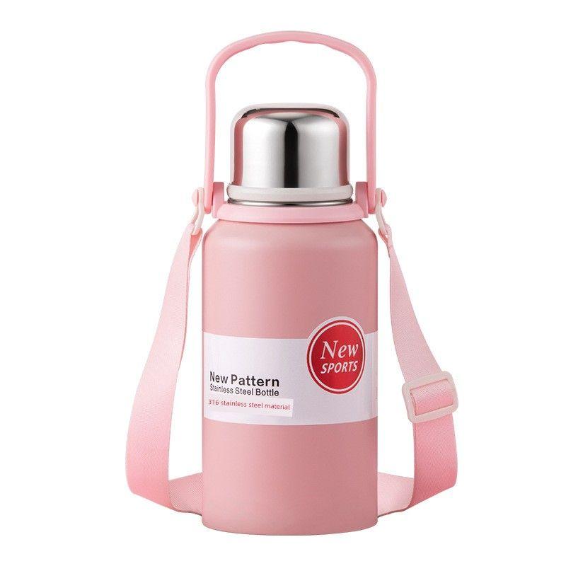 Stainless Steel 316 Large Capacity Vacuum Cup for Male and Female Students Good-looking Tea Cup Portable Car Outdoor Kettle