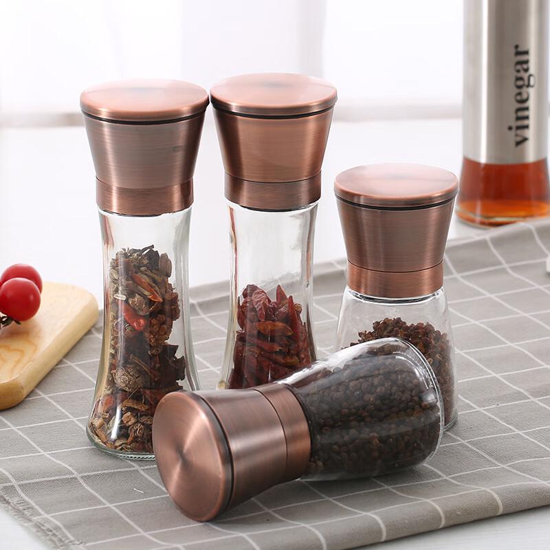 Diruien Copper-Plated Manual Spice Grinder