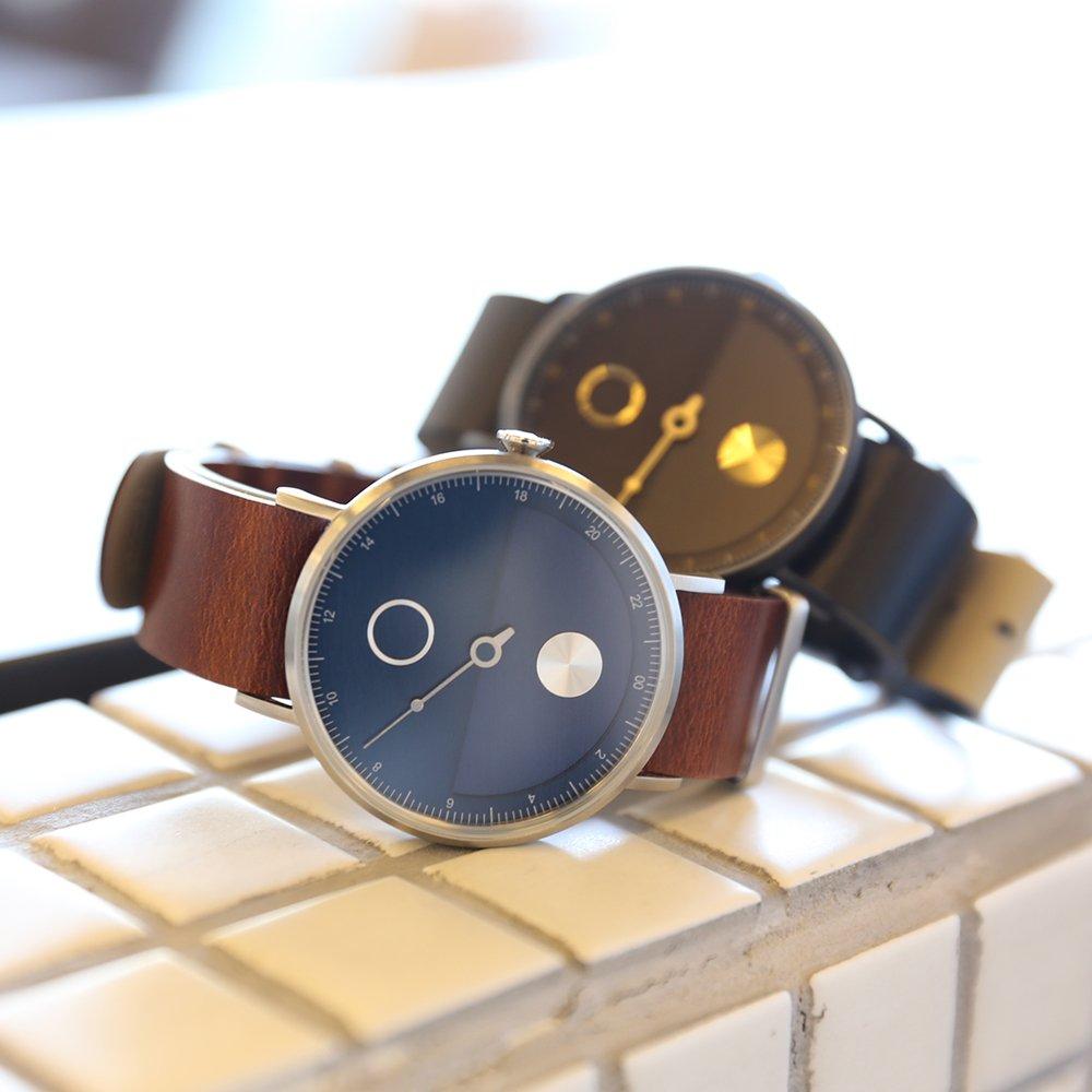Watch Quartz TS1602C Genuine Import Brown [Tax] DAY&NIGHT