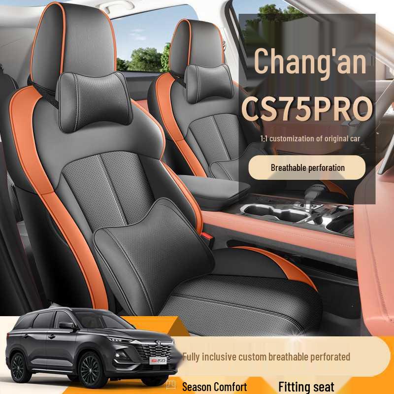 Changan CS75 PRO Full Coverage Seat Covers - Fits 26 Models, Universal All-Season Car Seat Cushions