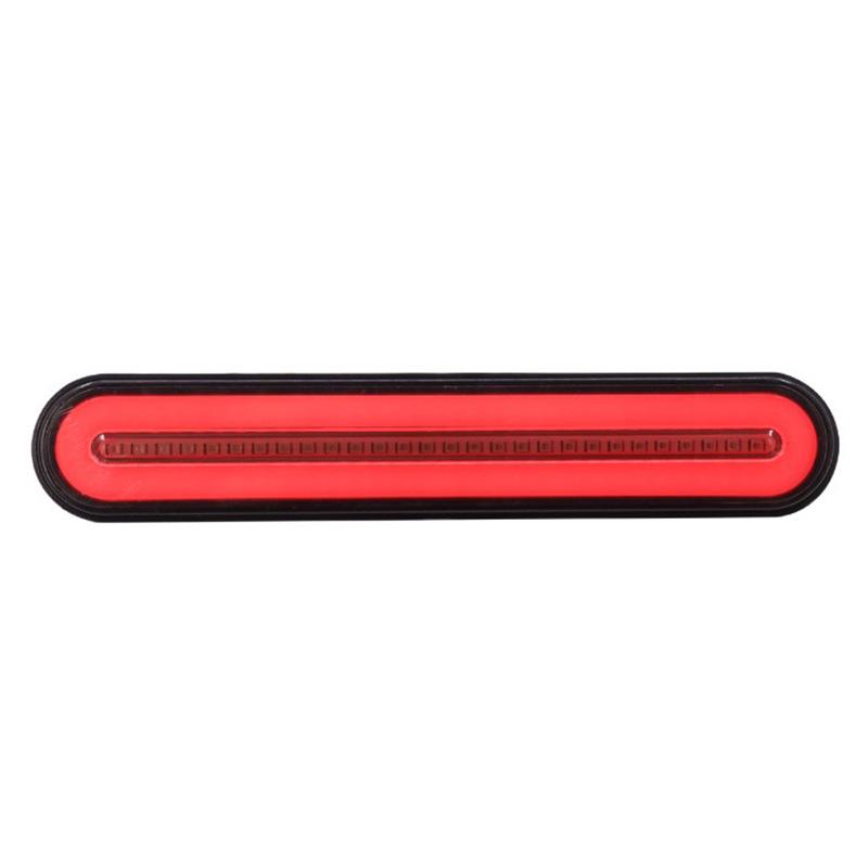 Heavy Duty Dual Color 100LED Brake & Sequential Turn Signal Tail Light for Truck Trailers